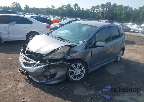 2009 Honda Fit Sport from USA, damaged, VIN JHMGE88659S013897